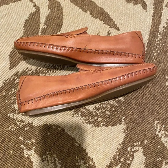 NWOT Men's Pikolinos Tan Leather Driving Moccasin 41 (US 7)